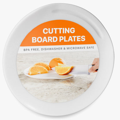 Chop Dish - 4-Pack of Cutting Board Plates